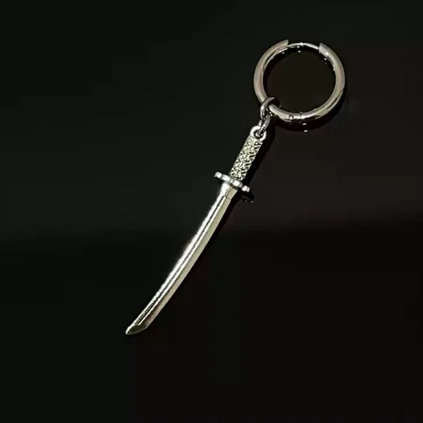 Gothic sword earrings #003 - Image 3